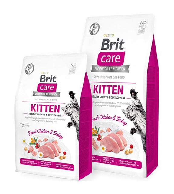 Brit Care Cat Kitten Healthy Growth & Development 2kg