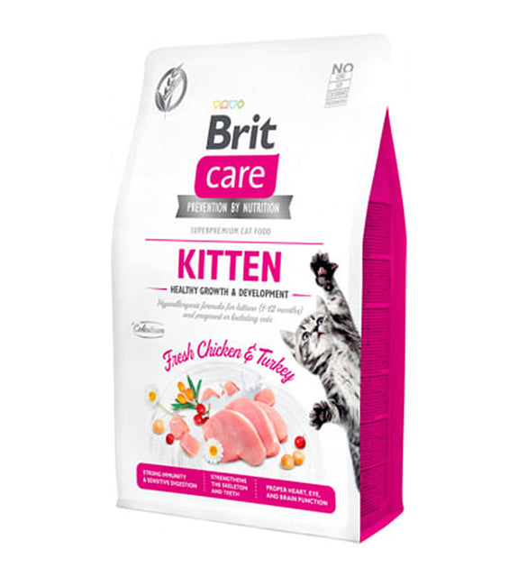 Brit Care Cat Kitten Healthy Growth & Development 2kg