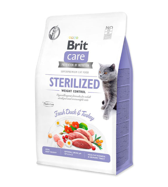 Brit Care As Cat Sterilized Weight Control 2kg